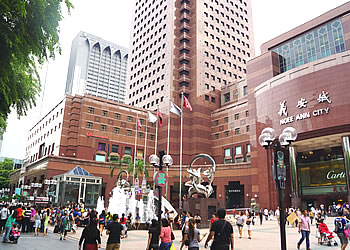 シンガポール賃貸・不動産 オーチャード地区の商業施設の写真