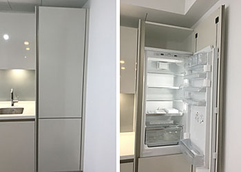 シンガポールのビルトイン冷蔵庫・イメージ写真その2