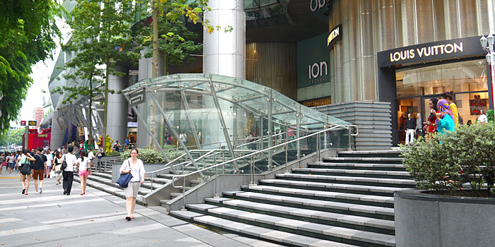シンガポール・オーチャード通りの写真