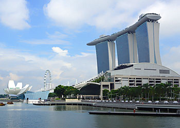 シンガポール不動産コラム・マリーナベイサンズの写真