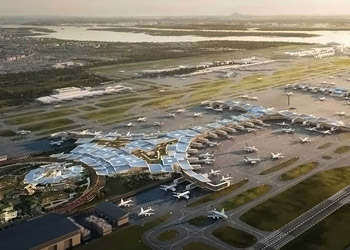 チャンギ国際空港第5ターミナルの開発イメージ