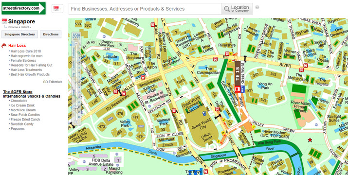 Street Directoryのサンプル画像